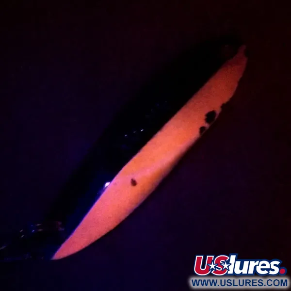 Acme Kastmaster UV (світиться в ультрафіолеті), нікель/помаранчевий, 14 г, блесна коливалка (колебалка) #13263