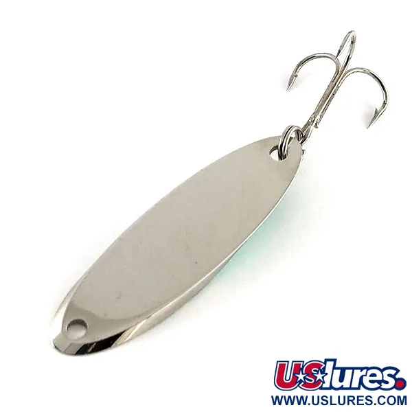 Acme Kastmaster, нікель/зелений, 14 г, блесна коливалка (колебалка) #13269