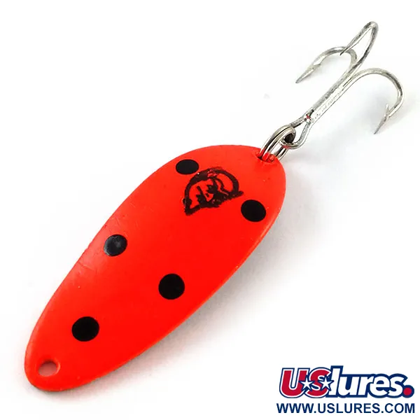 Eppinger ​Dardevle Devle-Dog 5300 UV (світиться в ультрафіолеті), неоновий рожевий/нікель, 10 г, блесна коливалка (колебалка) #13281