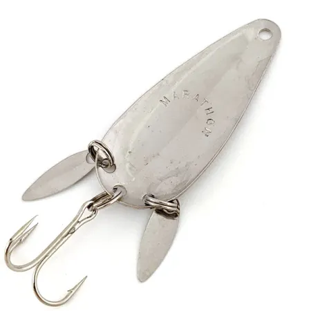 Marathon з пелюстками, нікель, 12 г, блесна коливалка (колебалка) #13300