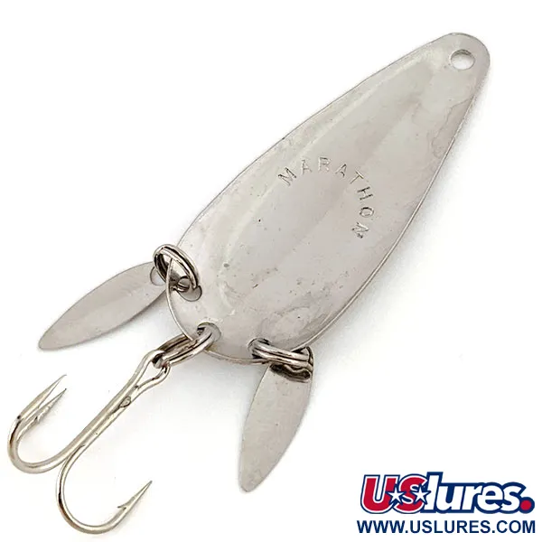 Marathon Bait Company Marathon з пелюстками, нікель, 12 г, блесна коливалка (колебалка) #13300