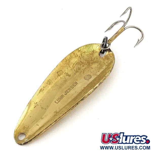  Luhr Jensen, Карбована латунь, 14 г, блесна коливалка (колебалка) #13312