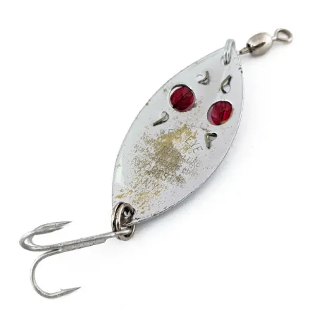 Hofschneider Red Eye Junior, нікель/червоний, 6,5 г, блесна коливалка (колебалка) #13314