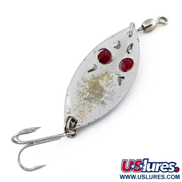 Hofschneider Red Eye Junior, нікель/червоний, 6,5 г, блесна коливалка (колебалка) #13314