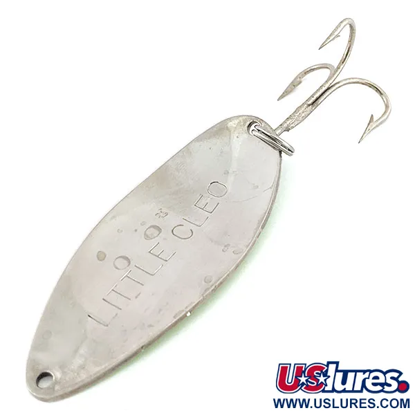  Acme Little Cleo, нікель/зелений, 35 г, блесна коливалка (колебалка) #13317