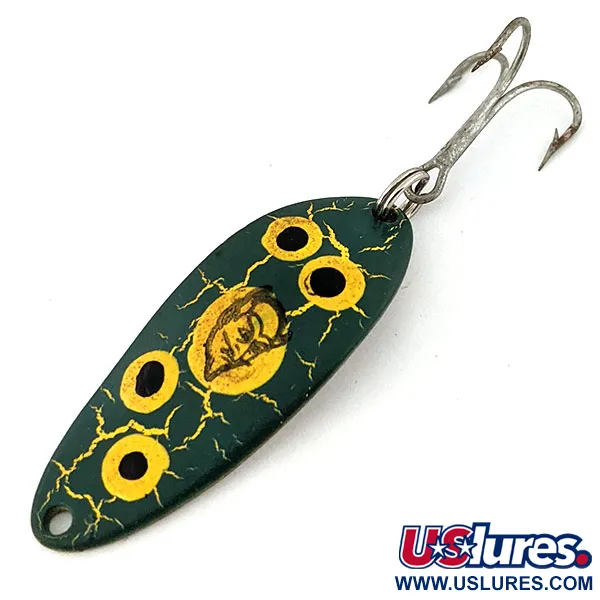 Eppinger Dardevle Devle-Dog 5300, Frog/нікель, 10 г, блесна коливалка (колебалка) #13361