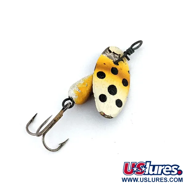  Panther Martin 2​ Con Punti, білий//чорний/нікель, 2,5 г, блешня оберталка (вертушка) #13399