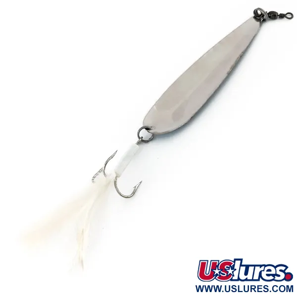  ​Panther Martin Sarda “Como” con Penna, нікель/синій, 18 г, блесна коливалка (колебалка) #13402