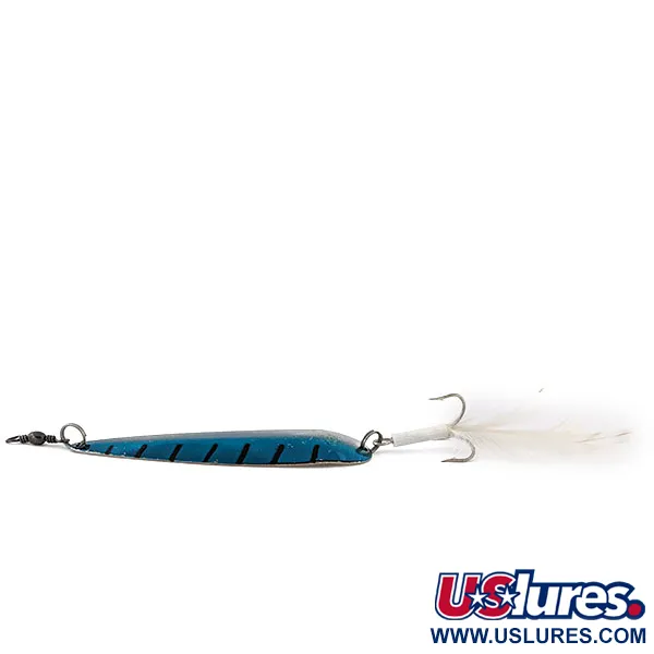  ​Panther Martin Sarda “Como” con Penna, нікель/синій, 18 г, блесна коливалка (колебалка) #13402