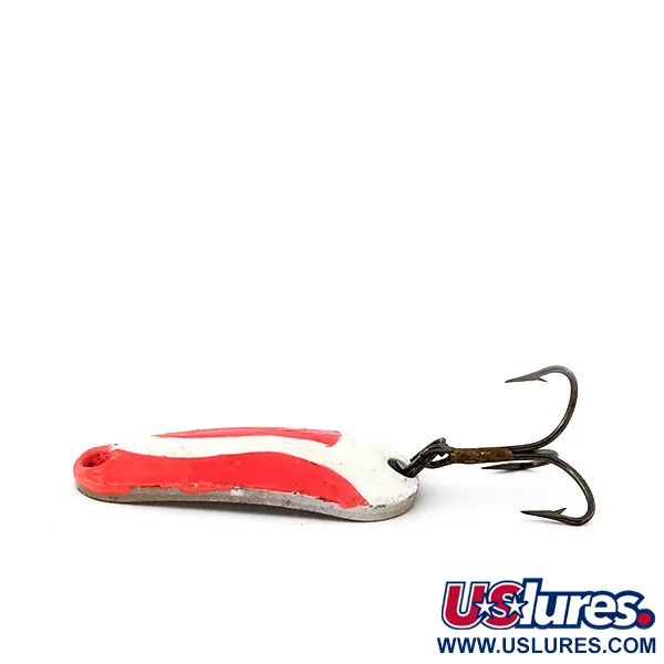 Aeroplane Spinner Aero UV (світиться в ультрафіолеті), білий/рожевий/латунь, 7 г, блесна коливалка (колебалка) #13410