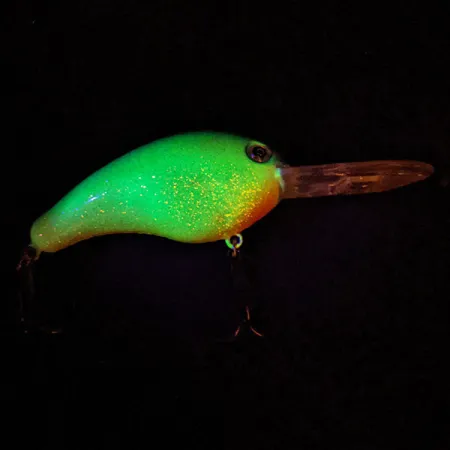 Strike King Pro Model 5XD, Шартрез/синій, 18 г, воблер #13412