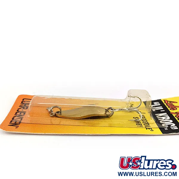 Luhr Jensen Lil' Kroc (Krocodile Stubby), золото, 4,5 г, блесна коливалка (колебалка) #13424