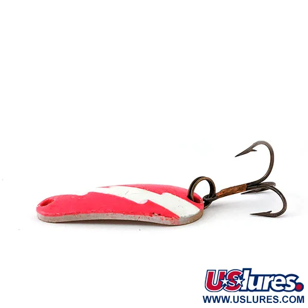 Aeroplane Spinner Aero, рожевий/білий/латунь, 7 г, блесна коливалка (колебалка) #13425