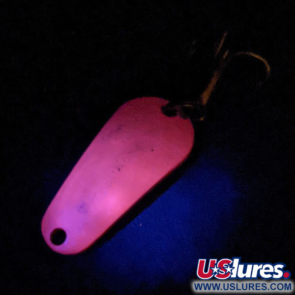 Aeroplane Spinner Aero UV (світиться в ультрафіолеті), пурпурний/латунь, 7 г, блесна коливалка (колебалка) #13428