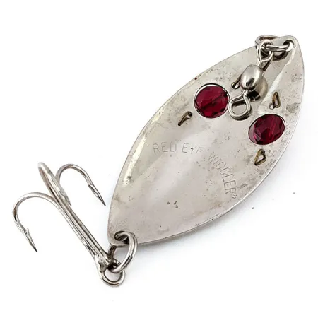 Eppinger Red Eye Wiggler, нікель/червоні очі, 25 г, блесна коливалка (колебалка) #13460