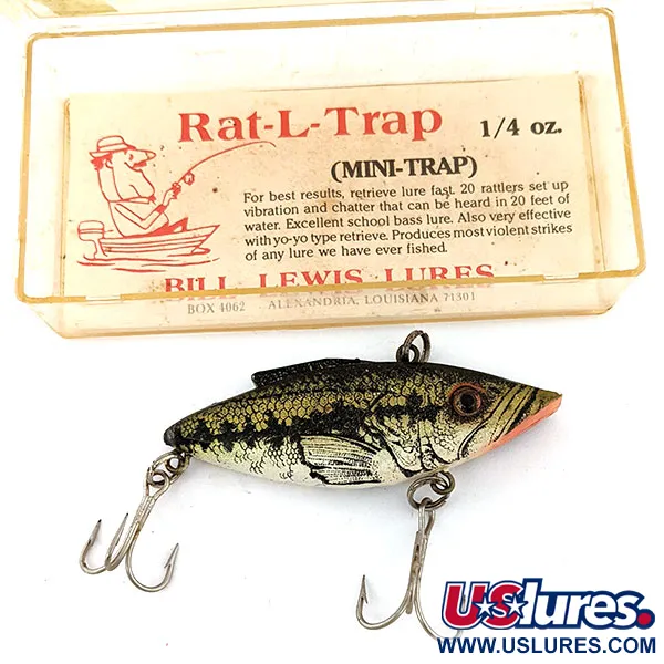 Bill Lewis Rat-L-Trap, MT 30 Baby Bass, 12 г, воблер #13465
