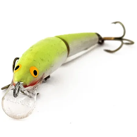 Rapala Jointed J7, Шартрез, 4 г, воблер #13467