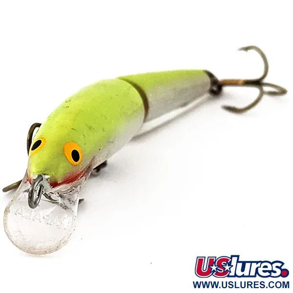 Rapala Jointed J7, Шартрез, 4 г, воблер #13467
