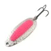  Blue Fox Pixee UV (світиться в ультрафіолеті), рожевий/карбований нікель, 14 г, блесна коливалка (колебалка) #13471