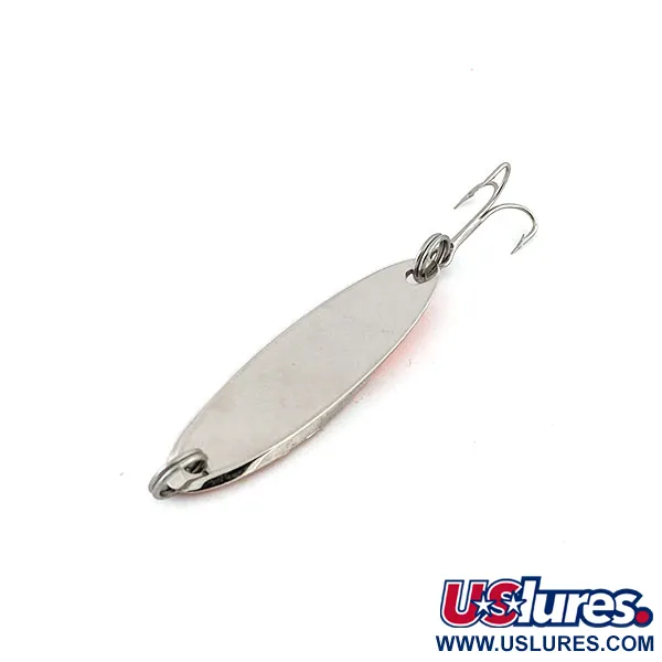 Acme Kastmaster UV (світиться в ультрафіолеті), нікель/помаранчевий, 7 г, блесна коливалка (колебалка) #13482