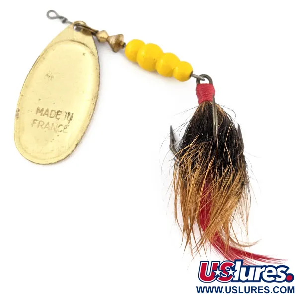  Mepps Aglia 5 Dressed (з хвосту білки), Brown Trout, 14 г, блешня оберталка (вертушка) #13518