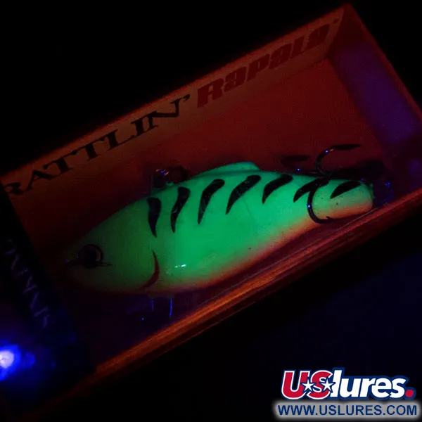  Rapala Rattl'n Rap 05 UV (світиться в ультрафіолеті), Fire Tiger, 11 г, воблер #17026