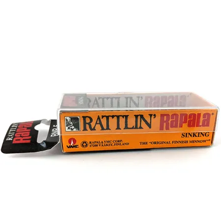 Rapala Rattl'n Rap 05 UV (світиться в ультрафіолеті), Fire Tiger, 11 г, воблер #15792