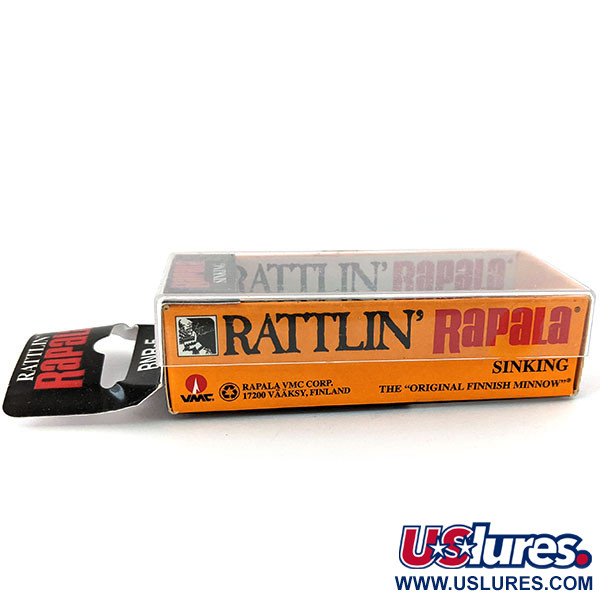  Rapala Rattl'n Rap 05 UV (світиться в ультрафіолеті), Fire Tiger, 11 г, воблер #17140