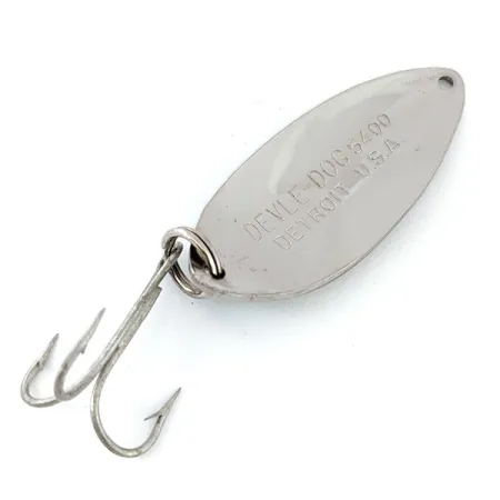 Eppinger Dardevle Devle-Dog 5400, нікель/зелений, 14 г, блесна коливалка (колебалка) #13540