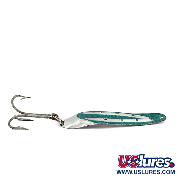  Charger №3 J Rustowicz, нікель/зелений, 12,5 г, блесна коливалка (колебалка) #13543