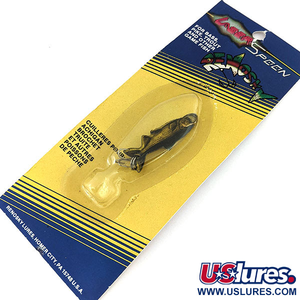 Renosky Lures Renosky Laser Spoon, лазерна голограма, 7 г, блесна коливалка (колебалка) #13555