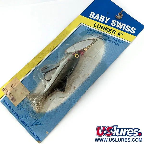  Renosky Lures Baby Swiss Lunker 4, , 25 г, блешня оберталка (вертушка) #13556