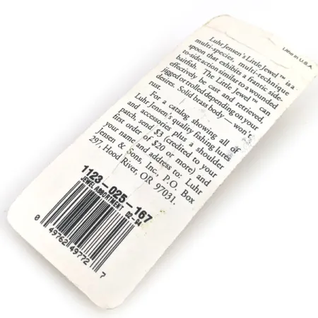 Luhr Jensen Little Jewel, золото, 14 г, блесна коливалка (колебалка) #15650