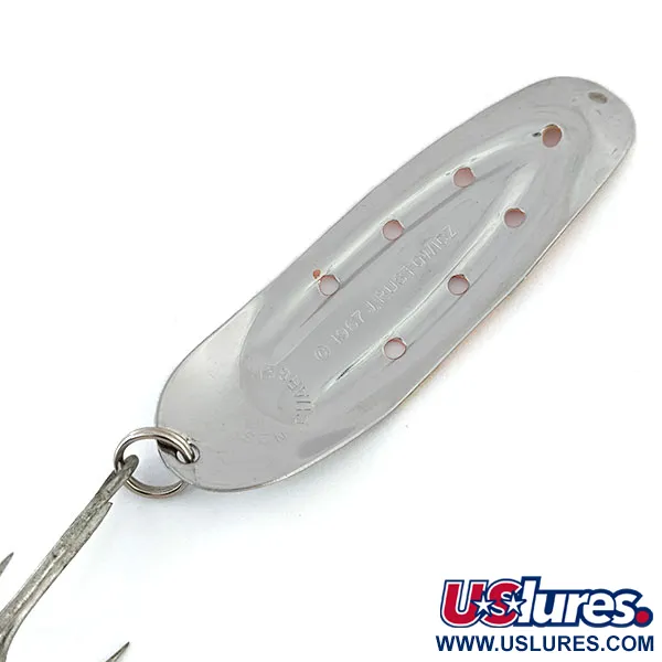 Rustowicz Charger №3 UV (світиться в ультрафіолеті), нікель/жовтий/помаранчевий, 12,5 г, блесна коливалка (колебалка) #13586