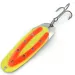 Rustowicz Charger №3 UV (світиться в ультрафіолеті), нікель/жовтий/помаранчевий, 12,5 г, блесна коливалка (колебалка) #13586