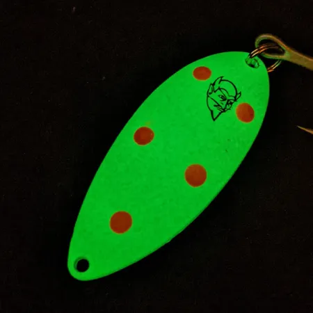 Eppinger ​ Dardevle Devle-Dog (світиться в темряві), білий/червоний, 21 г, блесна коливалка (колебалка) #13613