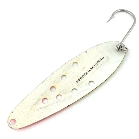 ​Heddon Sculpin UV (світиться в ультрафіолеті), жовтий/червоний/білий, 6,7 г, блесна коливалка (колебалка) #13595