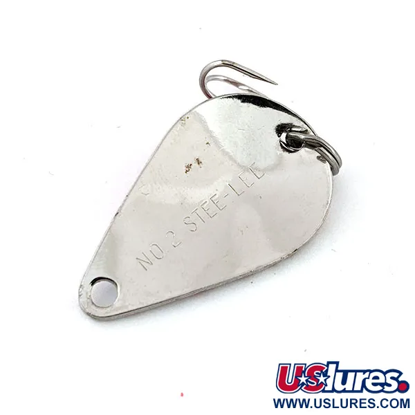 Acme Stee-Lee​, карбований нікель/червоний, 7 г, блесна коливалка (колебалка) #13627