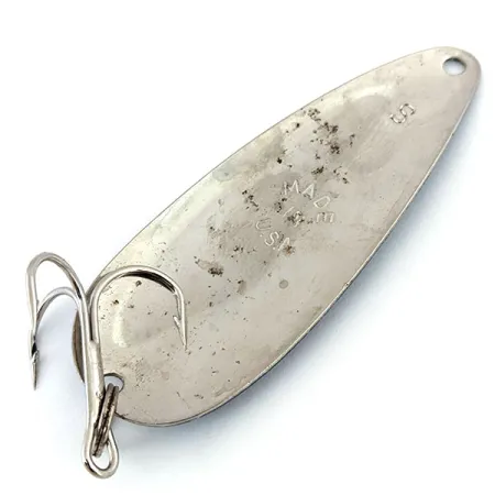 Worth Chippewa Steel Spoon, нікель/синій, 14 г, блесна коливалка (колебалка) #13637