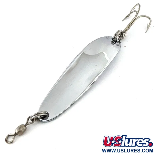 Luhr Jensen Krocodile DIE #3, нікель, 10 г, блесна коливалка (колебалка) #13649