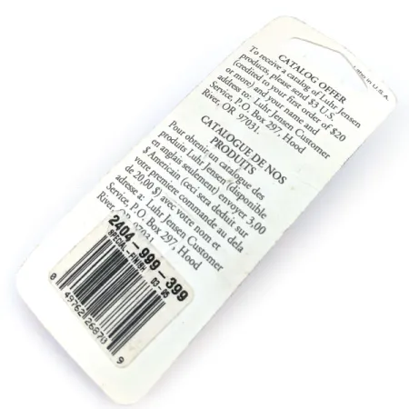 Luhr Jensen Cherry Bobber, золото/срібло, 11 г, блешня оберталка (вертушка) #13652