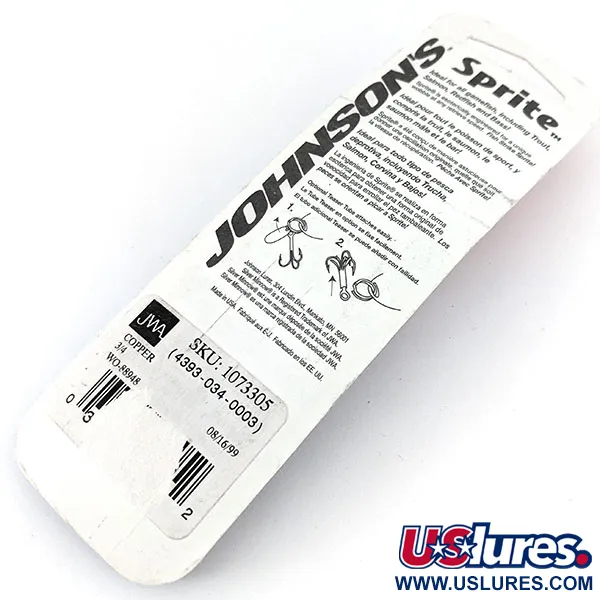  Luhr Jensen Spirit Spoon, мідь, 21 г, блесна коливалка (колебалка) #13657