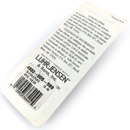 Tony Accetta Tony's Spoon, мідь, 11 г, блесна коливалка (колебалка) #13659