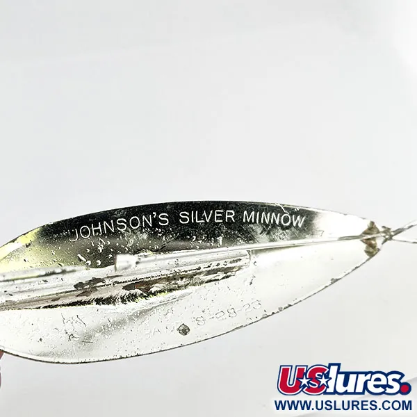 Незачіпляйка Johnson Silver Minnow., срібло, 28 г, блесна коливалка (колебалка) #13667