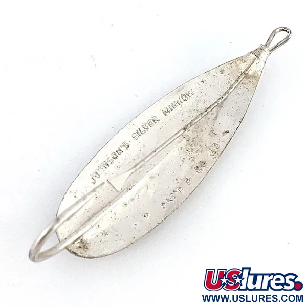 Незачіпляйка Johnson Silver Minnow, срібло, 9 г, блесна коливалка (колебалка) #13668