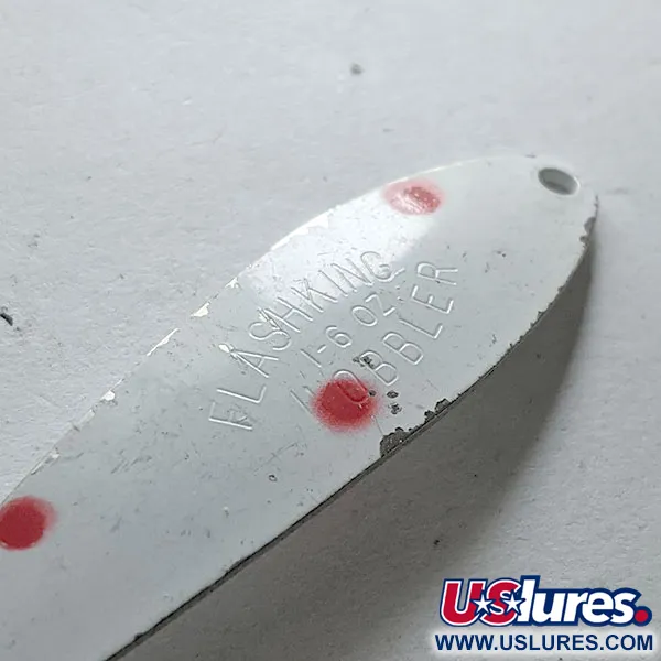  ​Acme Flash-King Wobble, білий/червоний, 5 г, блесна коливалка (колебалка) #13672