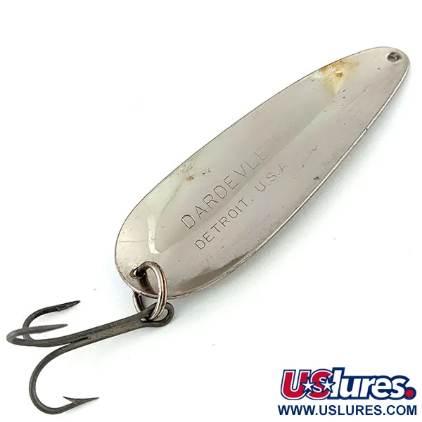 Eppinger Dardevle, нікель, 28 г, блесна коливалка (колебалка) #13677