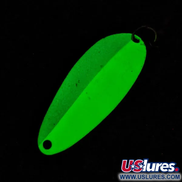 Seneca Little Cleo (Hula Girl) тролінгова (світиться в темряві), білий/синій/нікель, 4 г, блесна коливалка (колебалка) #13681