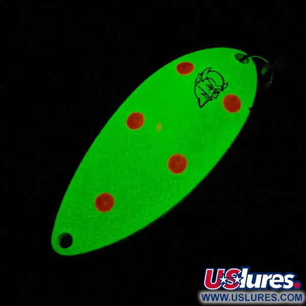 Eppinger Dardevle Devle-Dog (світиться в темряві), білий/червоний, 21 г, блесна коливалка (колебалка) #13682