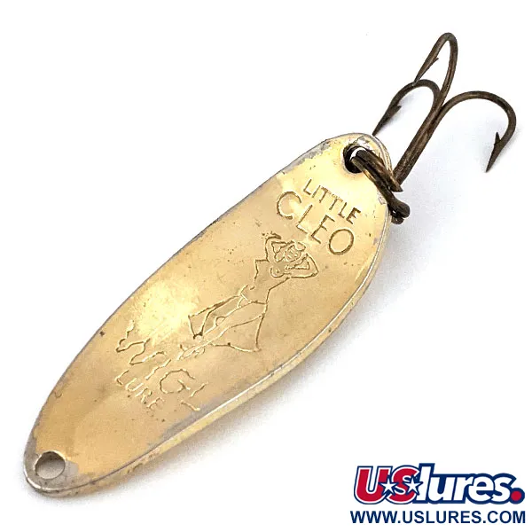 Seneca Little Cleo (Hula Girl), золото, 10 г, блесна коливалка (колебалка) #13683